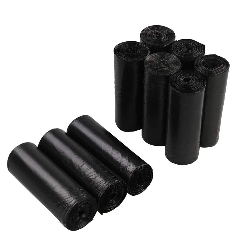 Qqbine Black Kitchen Garbage Trash Bags 16 Gallon 225 Bags9 Rolls